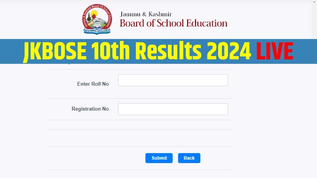 JKBose 10th Results 2024 Out Sun, JKBose 10th Results 2024 Official Website 2024 Live, JKBose 10th Results 2024 Live
