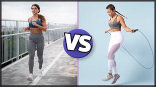 Jumping Rope VS Running । Weight Loss । Exercise for weight loss