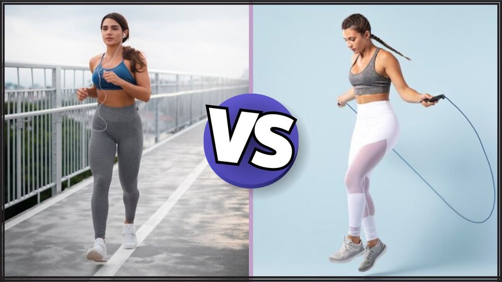 Jumping Rope VS Running । Weight Loss । Exercise for weight loss