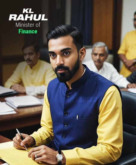 KL Rahul Minister of Finance