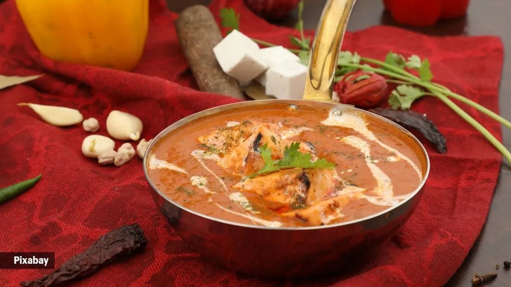 Kadhai Paneer plate, Kadhai Paneer