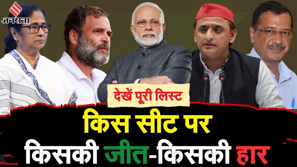 Lok Sabha Election Result 2024 Constituency Wise | BJP | Congress