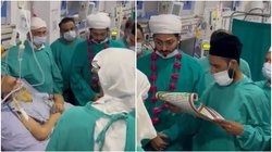 अनोखी शादी! वेंटिलेटर पर चल रहे पिता ने ICU में दोनों बेटियों का किया निकाह, डॉक्टर और नर्स बने घराती-बाराती