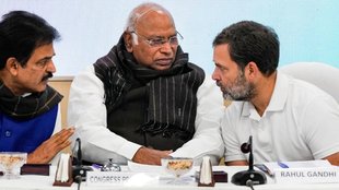 Mallikarjun Kharge- Rahul Gandhi, Mallikarjun Kharge, Rahul Gandhi