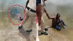 नदी में तैर रही थी लाश, पुलिस ने खींचा तो उठ कर बैठ गया शख्स, कारण जान नहीं होगा यकीन, सामने आई Viral Video की सच्चाई