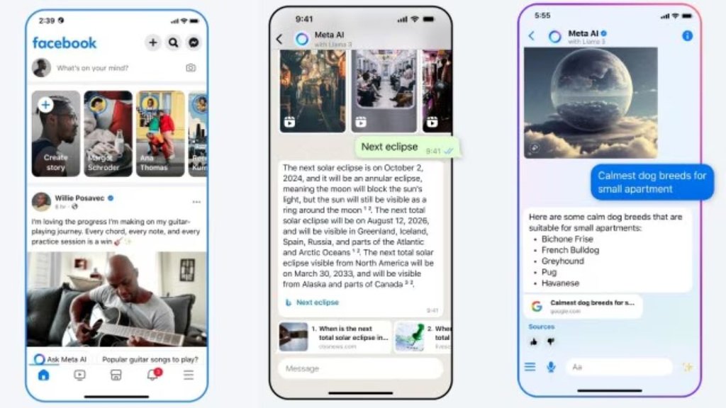 Meta AI, AI Chatbot, WhatsApp, Facebook, Instagram Meta AI, AI Chatbot, WhatsApp, Facebook, Instagram
