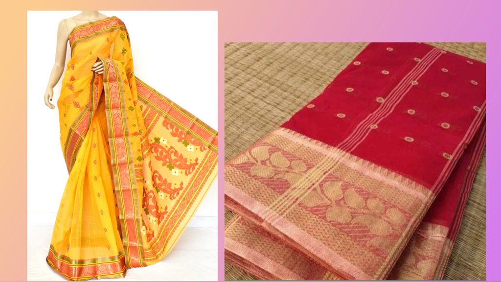 Bengali Tant Saree