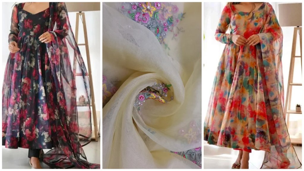 Salwar Suit Organza Suit