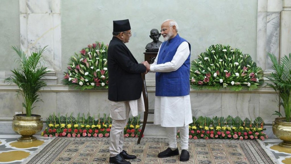 Narendra Modi | Pushpa Kamal Dahal