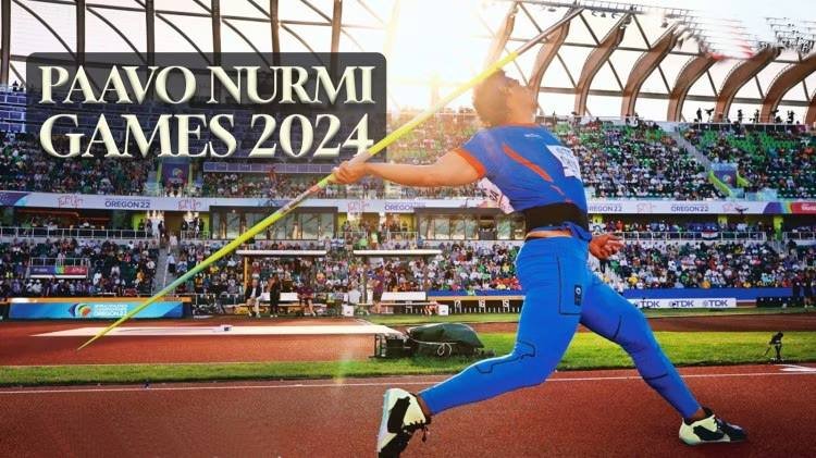 Neeraj Chopra Paavo Nurmi Games 2024, Neeraj Chopra,Paavo Nurmi Games 2024