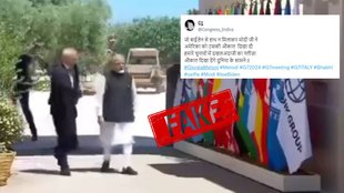 False claim about Narendra Modi and Joe Biden