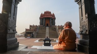 PM Modi, Vivekananda Rock Memorial, PM Modi in Kanyakumari