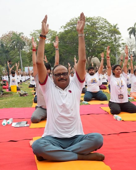 Yoga Day Rashtrapati Bhavan