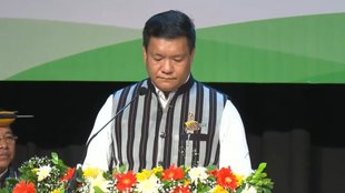 Pema Khandu Oath | Arunachal Pradesh CM | BJP
