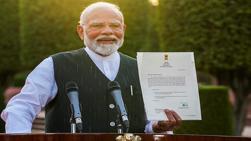 President Letter to PM Narendra Modi