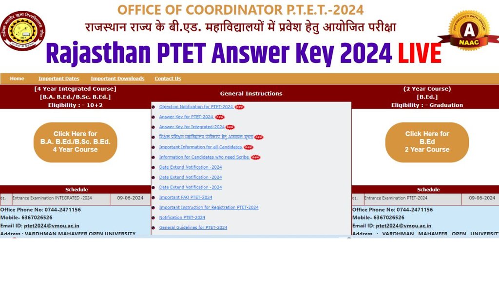 rajasthan ptet, rajasthan ptet answer key, rajasthan ptet result, rajasthan ptet result 2024, rajasthan ptet answer key 2024 date, rajasthan ptet answer key date 2024,