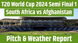 SA vs AFG T20 World Cup 2024 Pitch Report, Weather: साउथ अफ्रीका बनाम अफगानिस्तान मैच पर बारिश का साया, पढ़ें त्रिनिदाद की पिच और मौसम रिपोर्ट