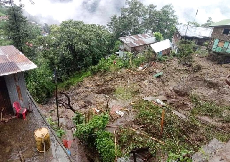 Sikkim rain