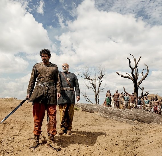 Politicians Become Baahubali