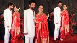 Sonakshi-Zaheer Wedding: मांग में सिंदूर, बाल में गजरा, हाथ में महावर, रिसेप्शन में रेड साड़ी में दिखा सोनाक्षी सिन्हा का सादगी भरा अंदाज