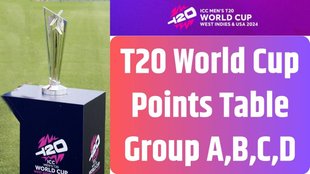 T20 World Cup points table, T20 World Cup points table 2024, T20 World Cup points table list