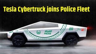 Tesla Cybertruck joins Dubai Police fleet, Tesla Dubai Police, Tesla Cybertruck joins Dubai Police, Dubai Police high-tech fleet, Tesla Cybertruck, Dubai Police latest electric vehicle