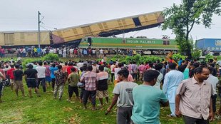 west bengal train accident, west bengal train accident today news, west bengal train accident news,