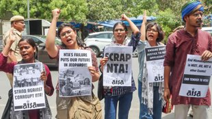 NEET case, adjournment motion, Lok Sabha