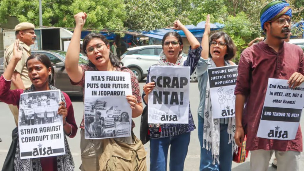 NEET case, adjournment motion, Lok Sabha