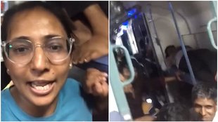 IRCTC, Viral Train Video, Viral Girl, Over crowd in Train