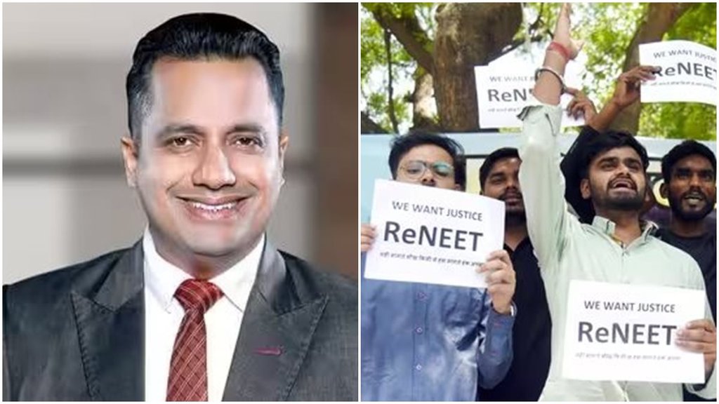 NEET UG 2024, NEET Result, Vivek Bindra, नीट यूजी रिजल्ट 2024, विवेक बिंद्रा,