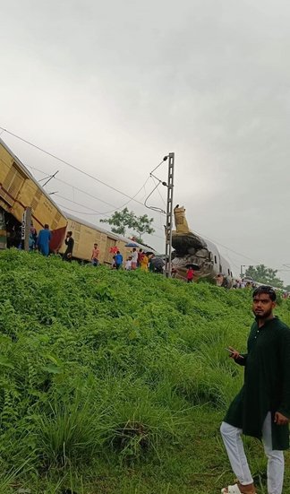 West Bengal train accident