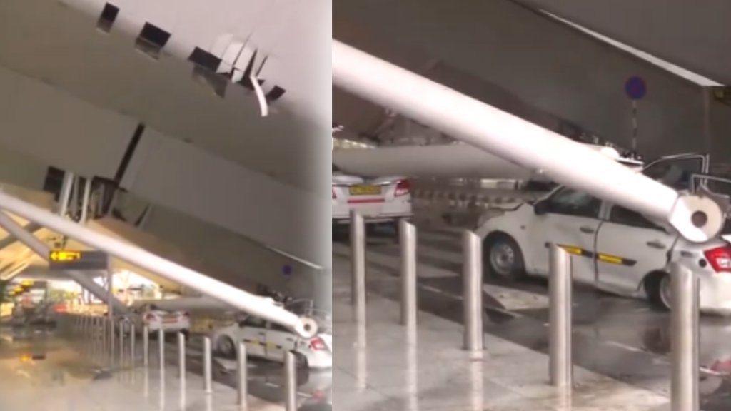 Delhi Airport Roof Collapse