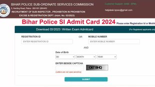 bihar police si prohibition mains admit card 2024, bihar police si mains admit card 2024