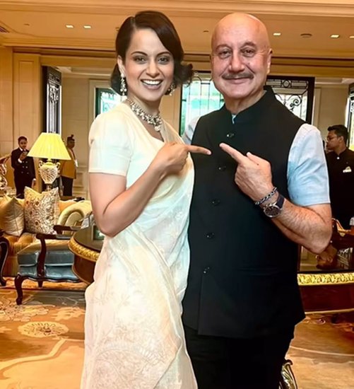 Anupam Kher in PM Modi’s oath ceremony