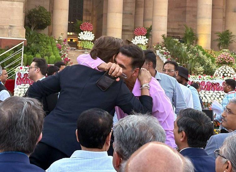 Akshay Kumar in PM Modi’s oath ceremony