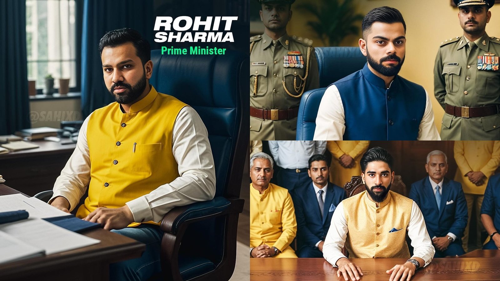 अगर क्रिकेटर होते कैबिनेट मिनिस्टर तो कौन सा मंत्रालय संभालते खिलाड़ी, AI ने क्रिएट की अद्भुद तस्वीरें