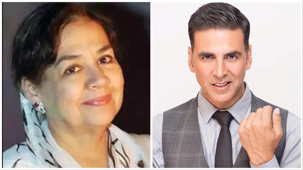 Farida jalal| akshay kumar