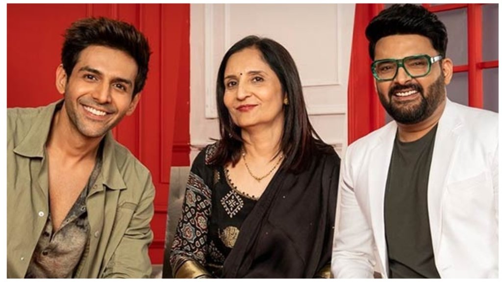 kartik aaryan, the great indian kapil show