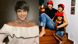 mandira and her children