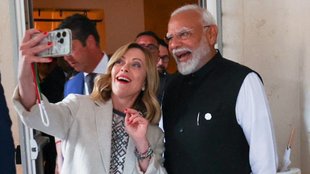 pm modi | giorgia meloni | italy |