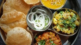 puri sabzi, raid