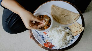 roti and chawal