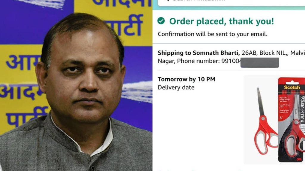 somnath bharti | bjp leader | exit poll |