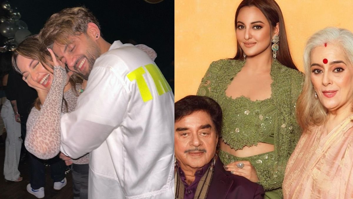 Sonakshi Sinha, Zaheer Iqbal, Shatrughan sinha
