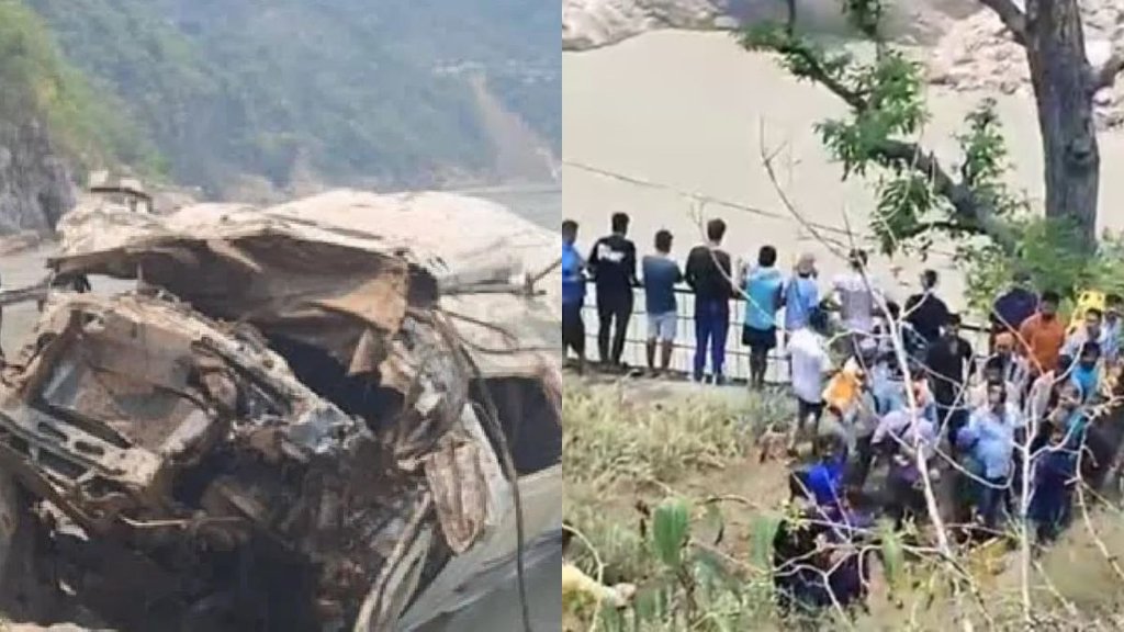 uttarakhand | traveller in ditch | accident |