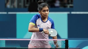 Table tennis player Sreeja Akula, Paris Olympics, Advances to Round of 16, Olympics 2024