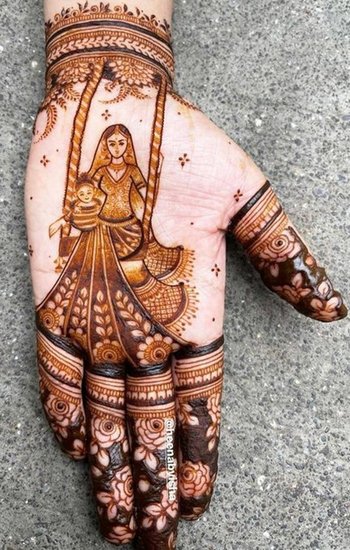 Sawan Ka Jhula Mehndi