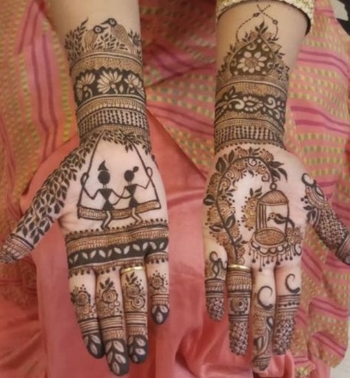 Floral Mehndi Patterns