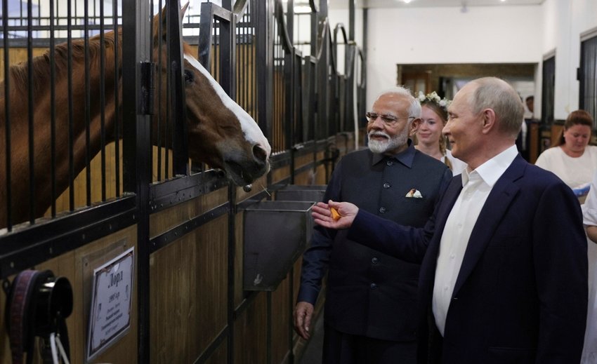 Putin Modi Russia-India relations